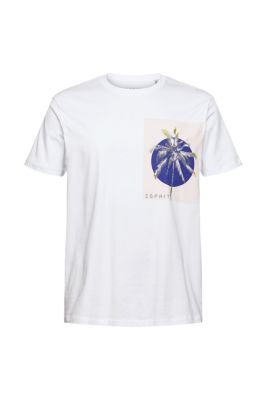 ESPRIT T-shirt en jersey à imprimé, 100 % coton