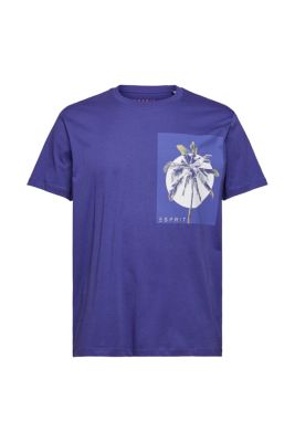 ESPRIT T-shirt en jersey à imprimé, 100 % coton