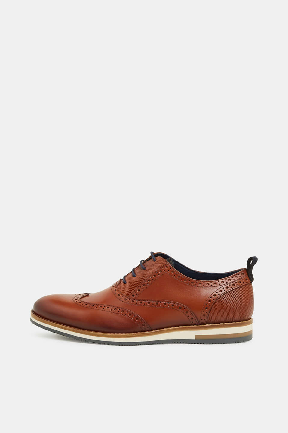 Esprit - Leather Derby shoes at our Online Shop