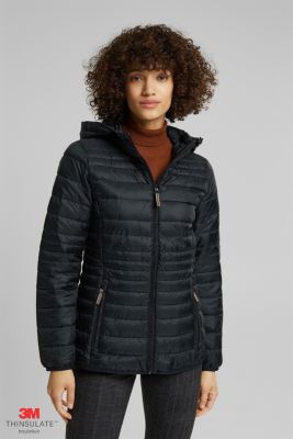 Esprit - Quilted jacket with 3M™ Thinsulate™ padding at our Online Shop