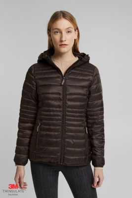 Esprit Quilted jacket with 3M™ Thinsulate™ padding at our Online Shop