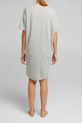 ESPRIT - Jersey nightshirt with organic cotton at our Online Shop