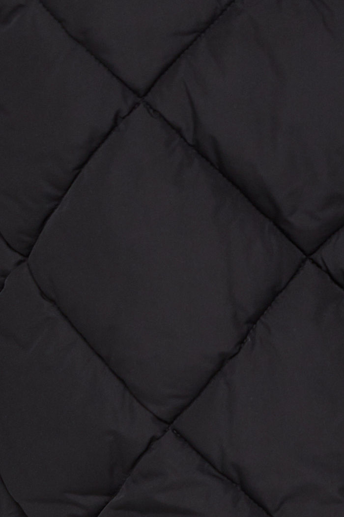 Recycled: Quilted jacket with 3M™ Thinsulate™, BLACK, detail image number 4