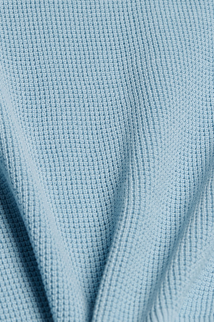 Jersey de manga corta en 100 % algodón ecológico, LIGHT BLUE, detail image number 4