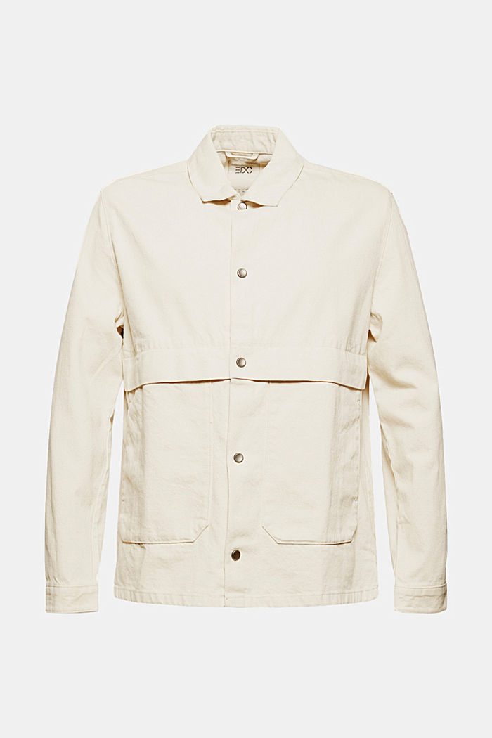 100% cotton twill jacket