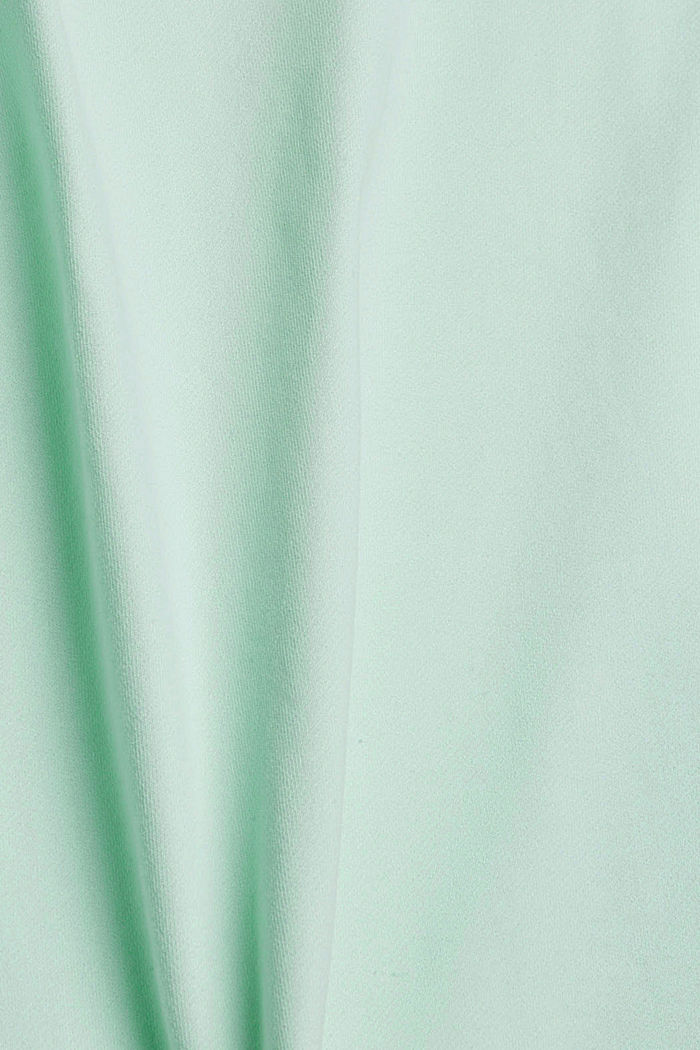 Bluza z ekologicznej bawełny, LIGHT AQUA GREEN, detail image number 4
