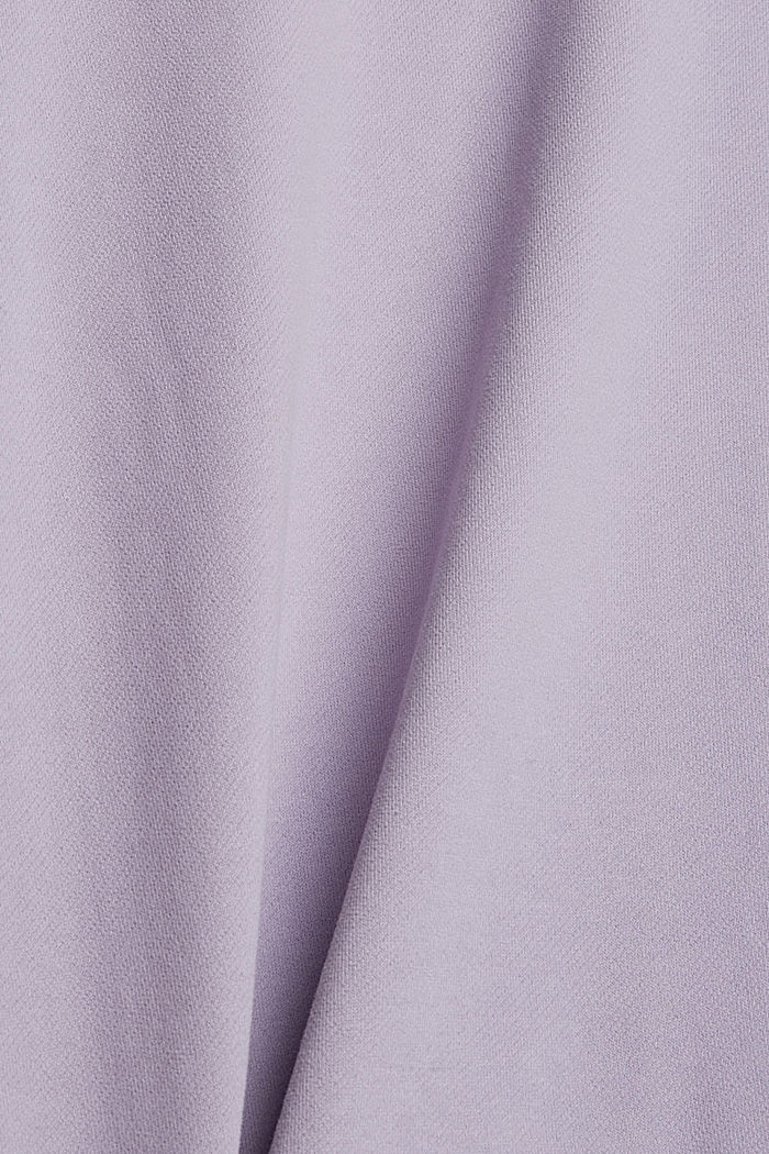 Sweatshirt made of sustainable cotton, MAUVE, detail image number 4