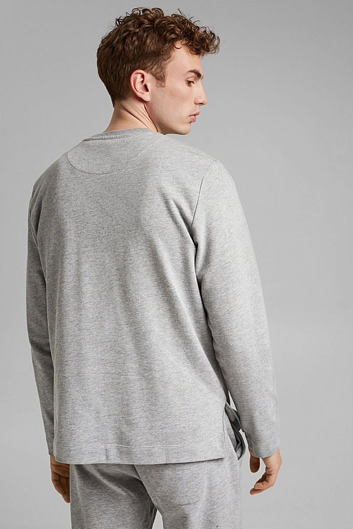 Sweatshirt mit aufgesetzter Tasche, LIGHT GREY, detail image number 3