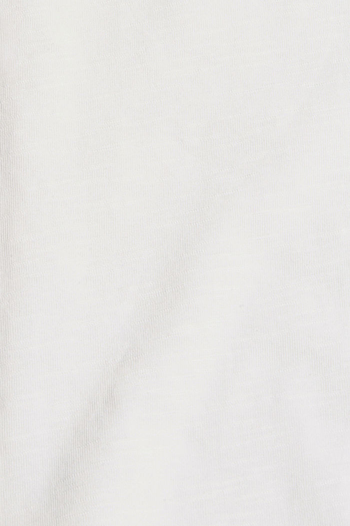 Printtikuvioitu jersey-t-paita, 100 % luomupuuvillaa, OFF WHITE, detail image number 4