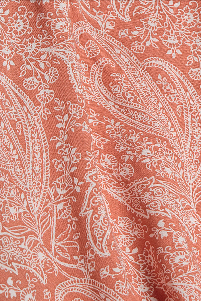 Top blusato in LENZING™ ECOVERO™, BLUSH, detail image number 4
