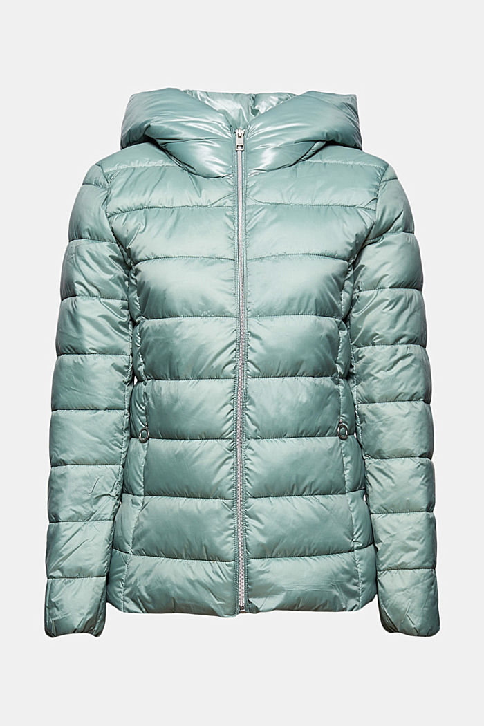 Recycelt: Steppjacke mit 3M™ Thinsulate™, DUSTY GREEN, overview