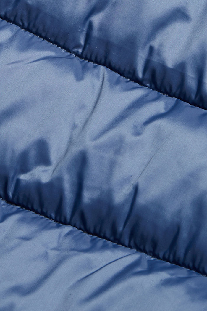 Recycled: quilted coat with 3M™ Thinsulate™, GREY BLUE, detail image number 4