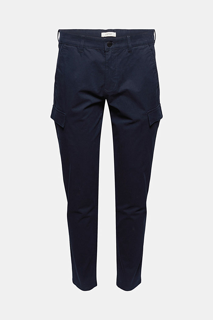 Cargo trousers made of stretch organic cotton