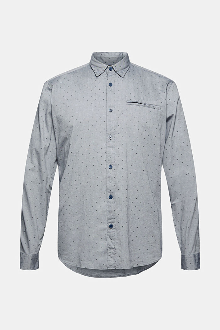 Patterned shirt in 100% cotton