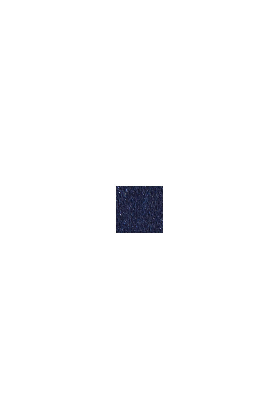 Džínová košile ze směsi s bavlnou, BLUE RINSE, swatch
