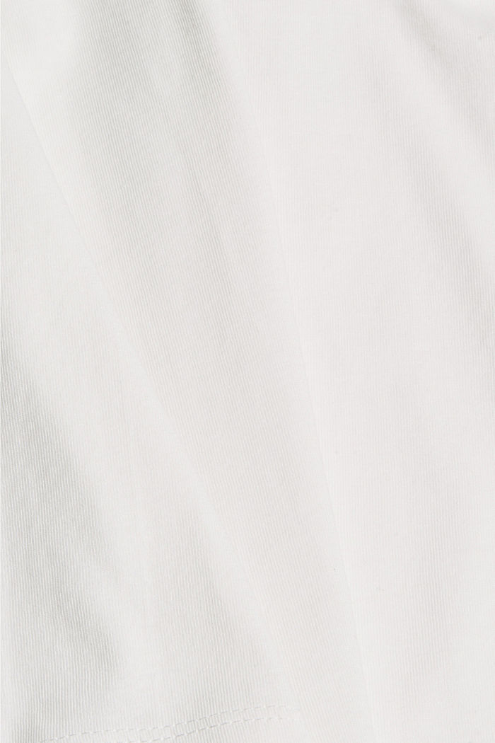 Valokuvapainettu jersey-T-paita, luomupuuvillaa, OFF WHITE, detail image number 5