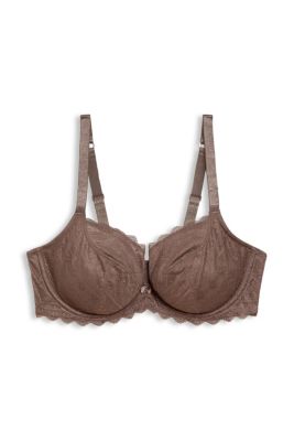 ESPRIT Soutien-gorge à armatures non rembourré en dentelle, à bonnets grandes tailles