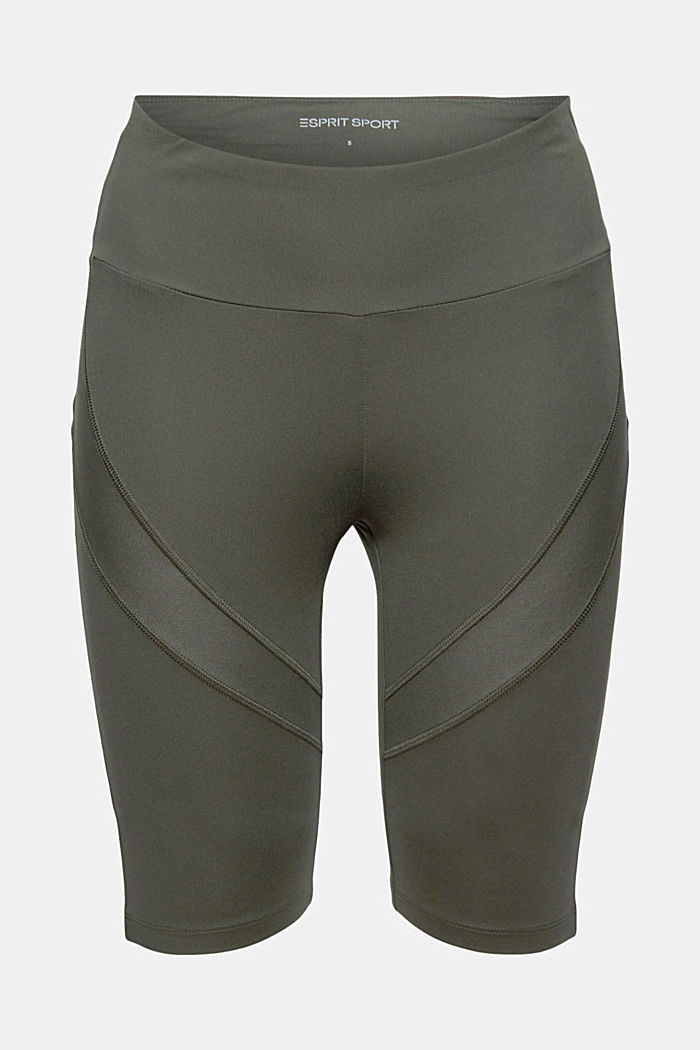 Active shorts with a concealed pocket