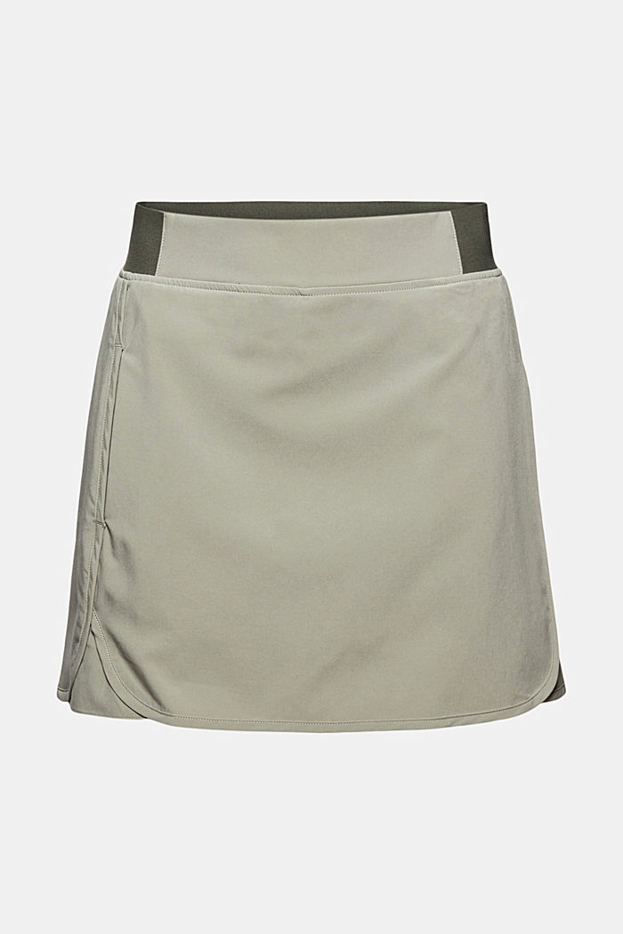 In materiale riciclato: skort Active, LIGHT KHAKI, detail image number 5