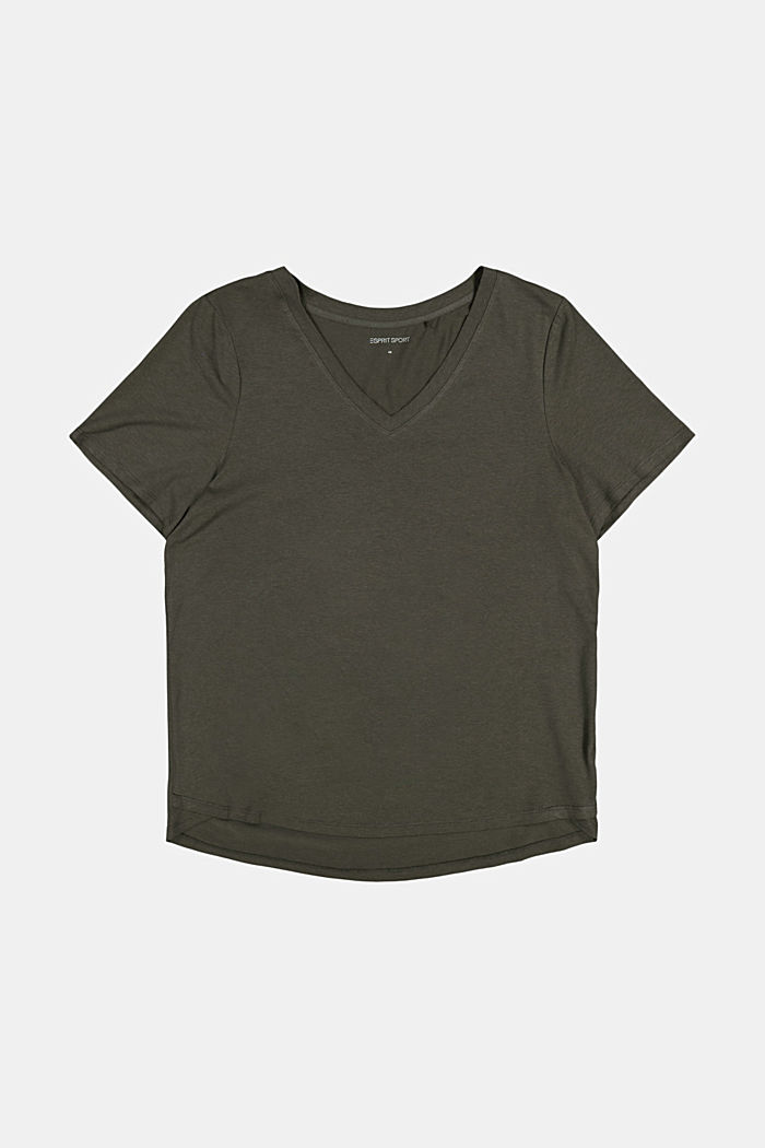 PLUS SIZE koszulka z bawełny ekologicznej/TENCELU™