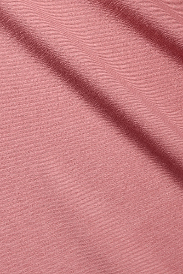 CURY T-shirt in cotone biologico/TENCEL™, OLD PINK, detail image number 4