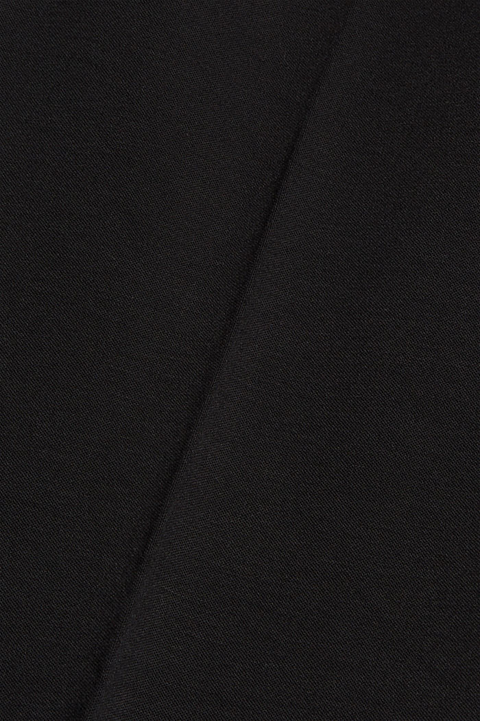 SOFT PUNTO mix + match trousers, BLACK, detail image number 4