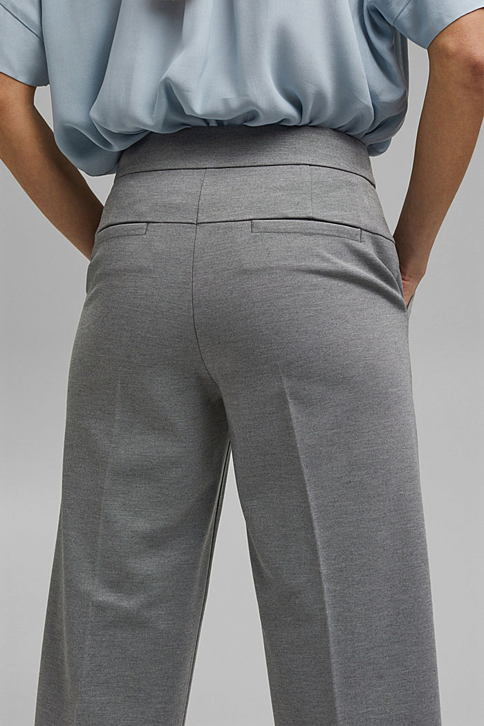 Pantaloni SOFT PUNTO Mix + Match, GUNMETAL, detail image number 2