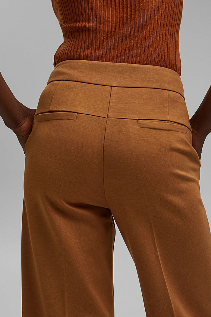 Pantaloni SOFT PUNTO Mix + Match, CARAMEL, detail image number 2