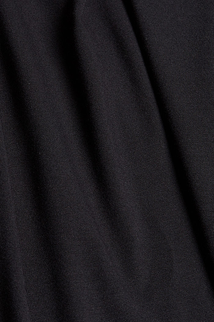 Robe en jersey en LENZING™ ECOVERO™, BLACK, detail image number 4
