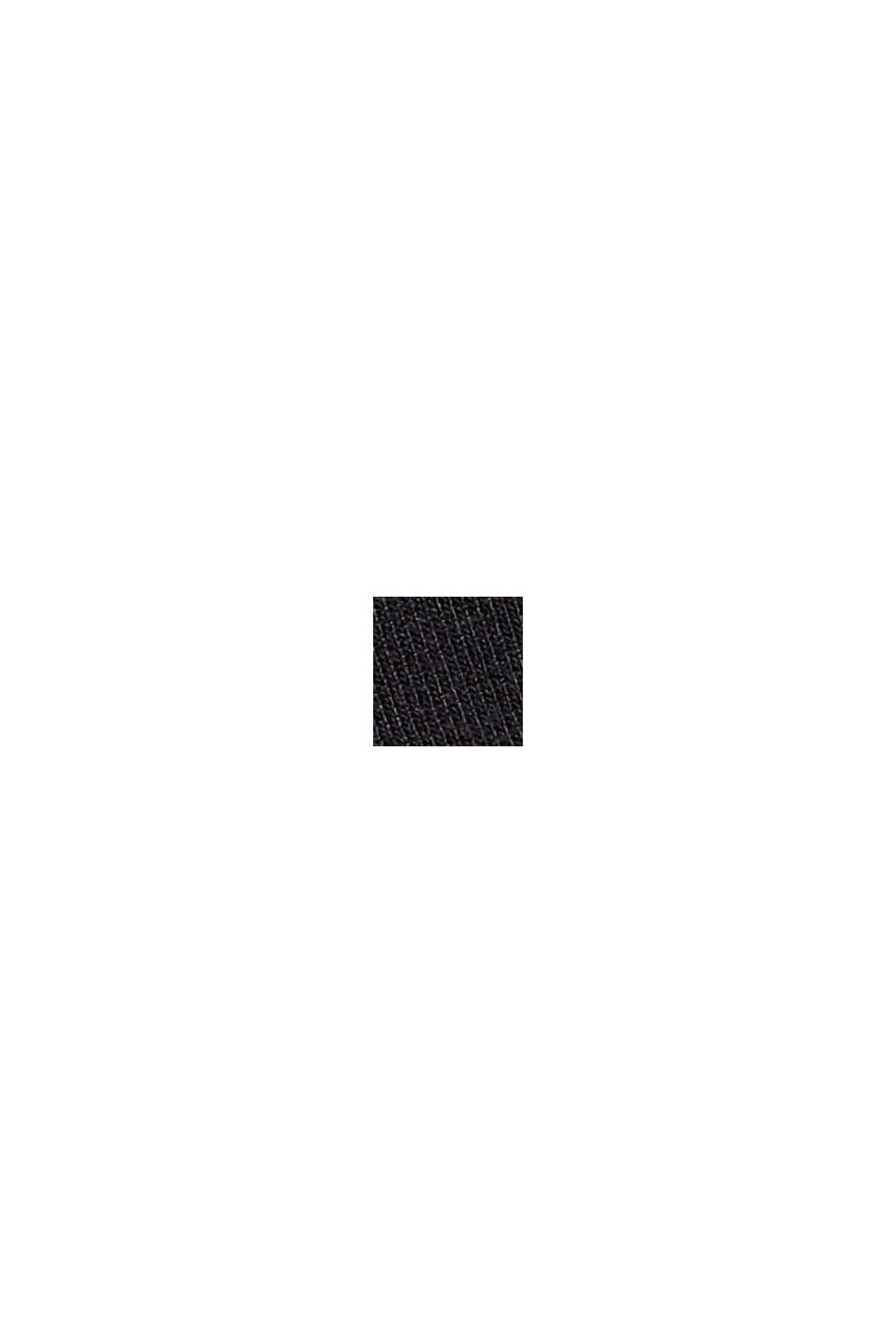 Jerseykjole af LENZING™ ECOVERO™, BLACK, swatch