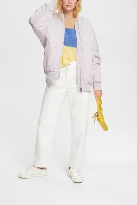 High-rise dad fit jeans, OFF WHITE, detail-asia image number 1