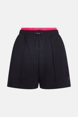 Double Waistband Relaxed Sweat Shorts