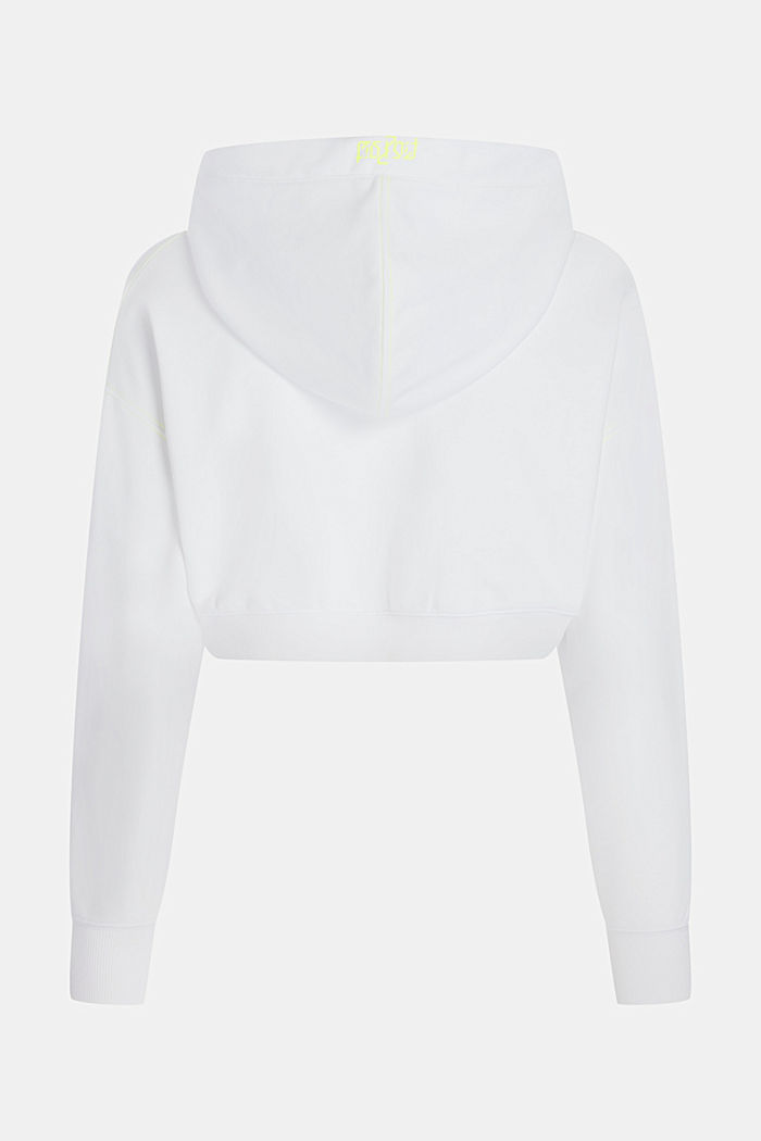 Cropped Neon Pop Logo Hoodie, WHITE, detail-asia image number 5