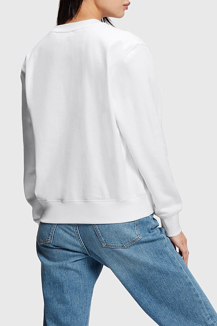 Sweatshirts, WHITE, detail-asia image number 1