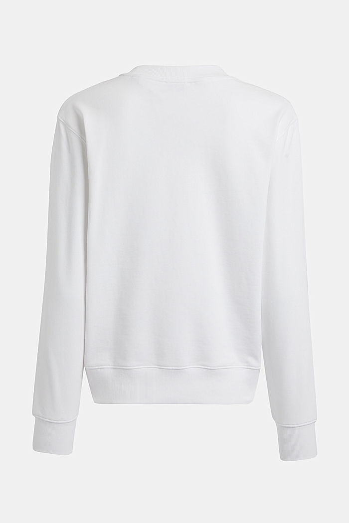 Sweatshirts, WHITE, detail-asia image number 5
