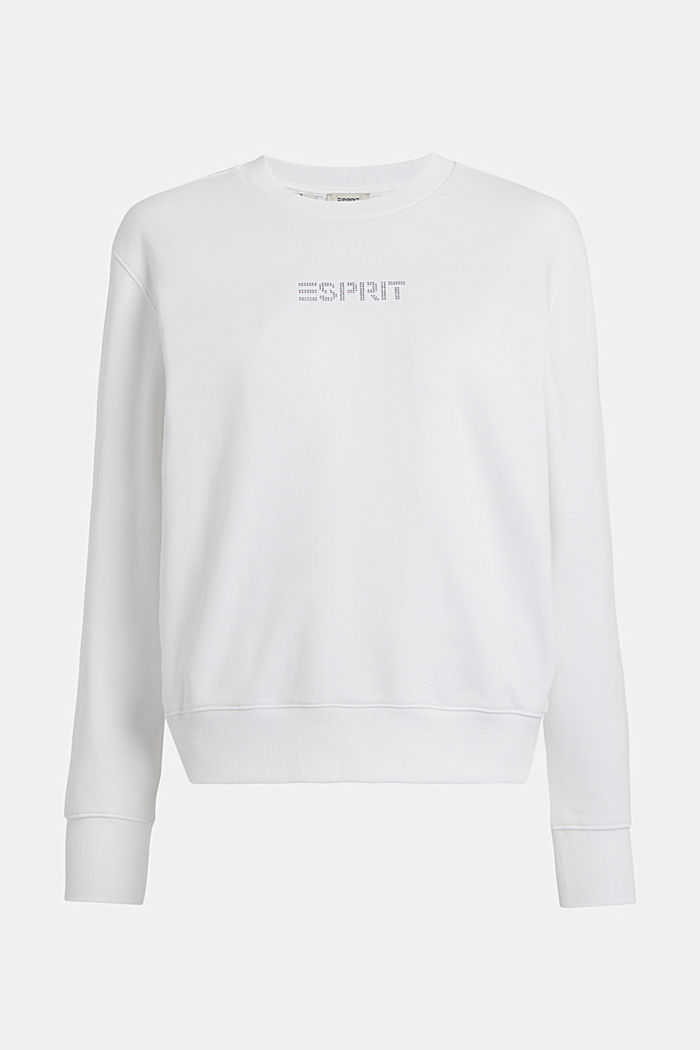Sweatshirts, WHITE, detail-asia image number 4