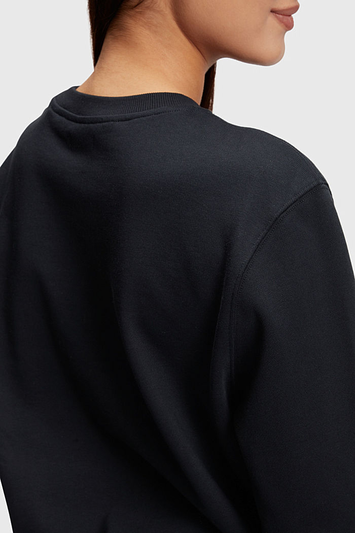 Sweatshirts, BLACK, detail-asia image number 3
