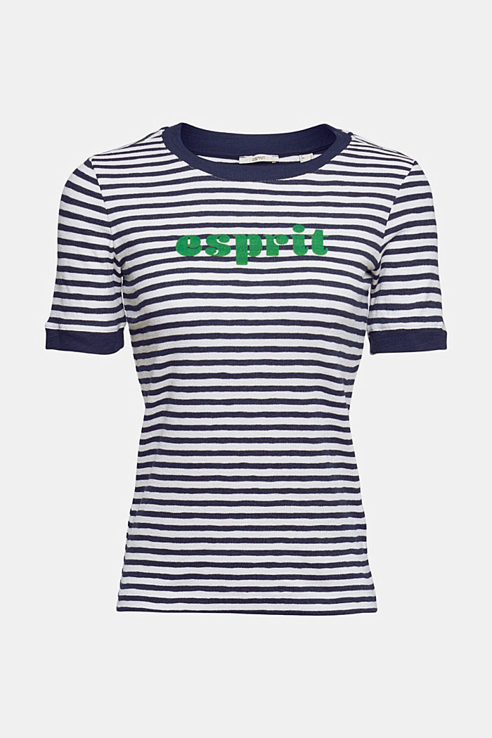Striped logo t-shirt, OFF WHITE, detail-asia image number 6