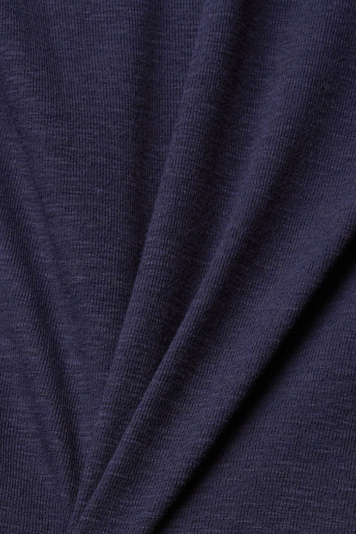 印花 T 恤, NAVY, detail-asia image number 4