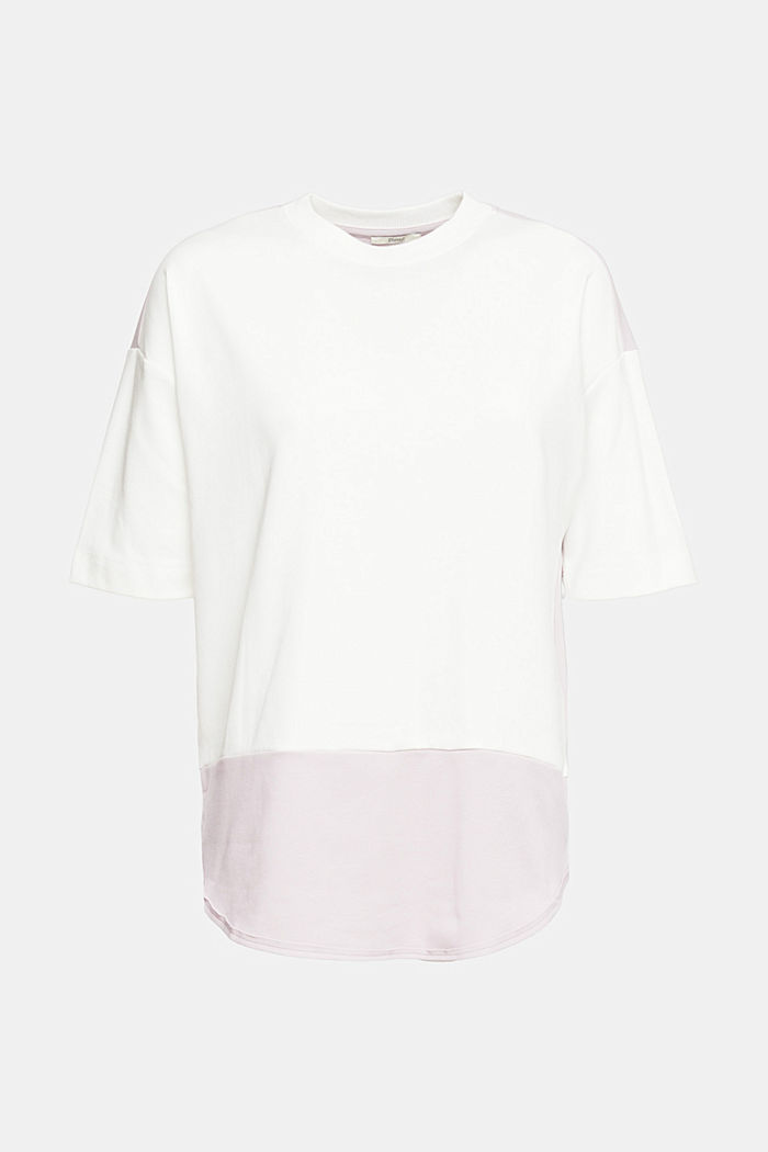 Two-tone T-shirt, OFF WHITE, detail-asia image number 5