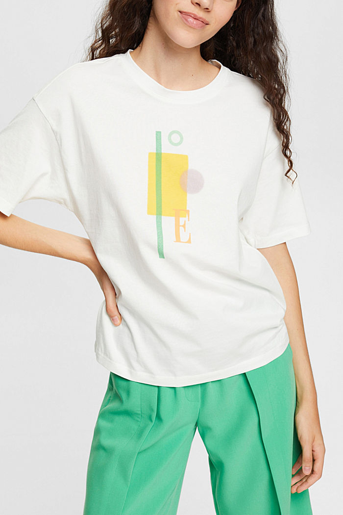 印花 T 恤, OFF WHITE, detail-asia image number 0