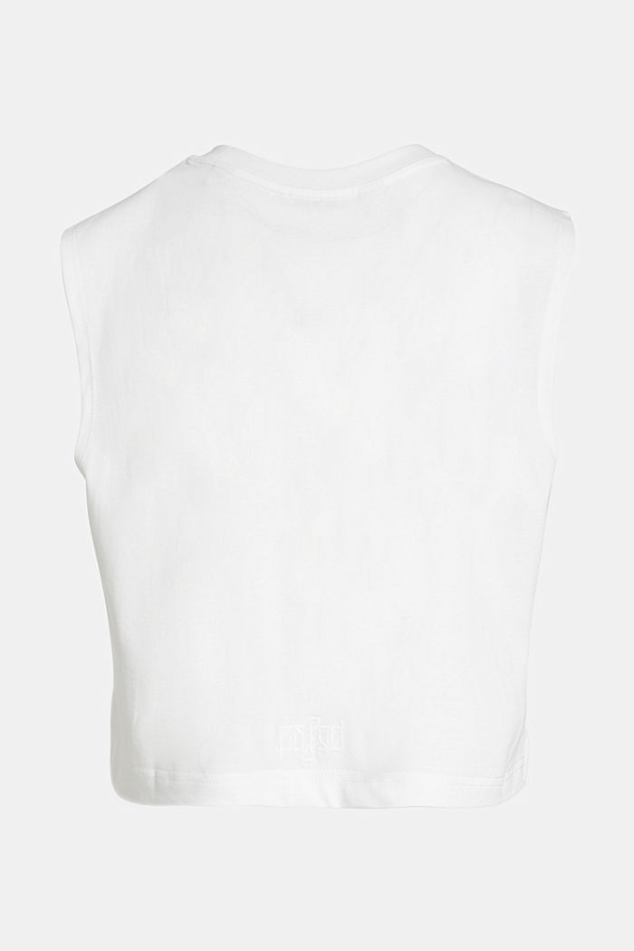 AMBIGRAM Chest Print Tank Top, WHITE, detail-asia image number 4