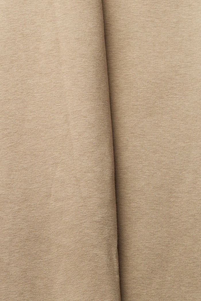 Made of recycled material: tracksuit bottoms with a wide leg, PALE KHAKI, detail-asia image number 6