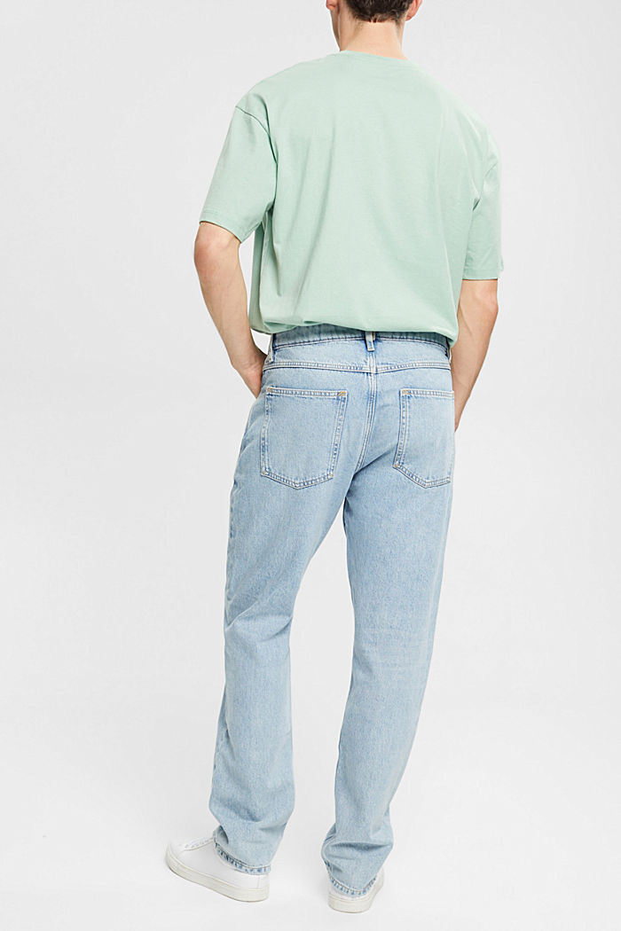 直腳牛仔褲, 藍色, detail-asia image number 1