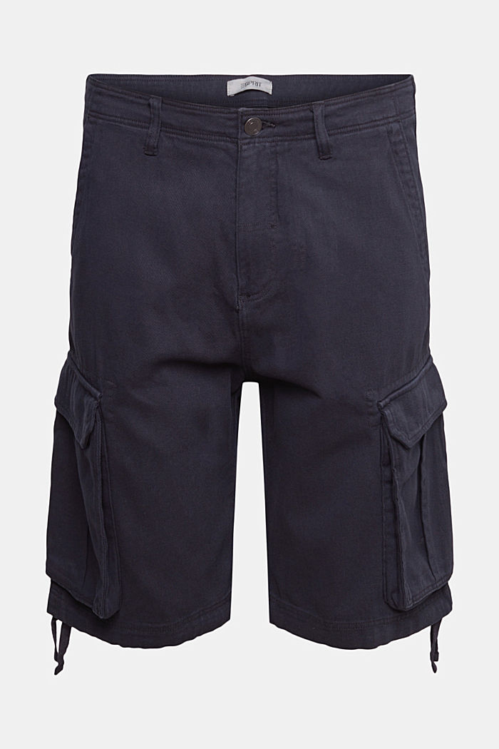 Cargo shorts made of sustainable cotton, NAVY, detail-asia image number 6