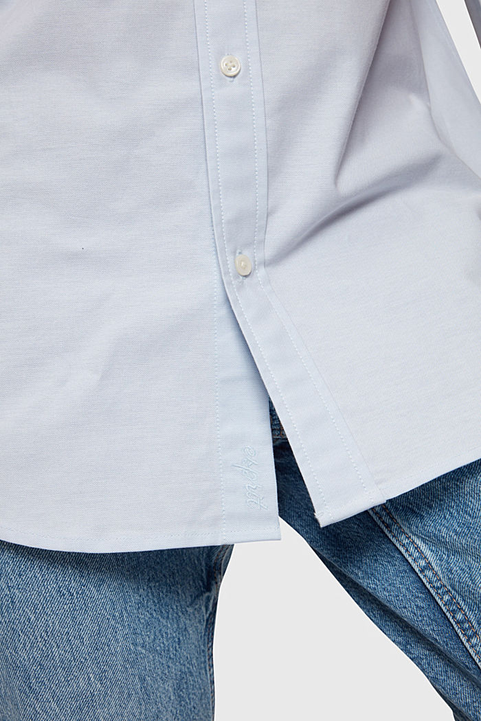 레귤러 핏 옥스포드 셔츠, LIGHT BLUE, detail-asia image number 3