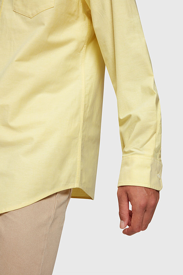 레귤러 핏 옥스포드 셔츠, SUNFLOWER YELLOW, detail-asia image number 3