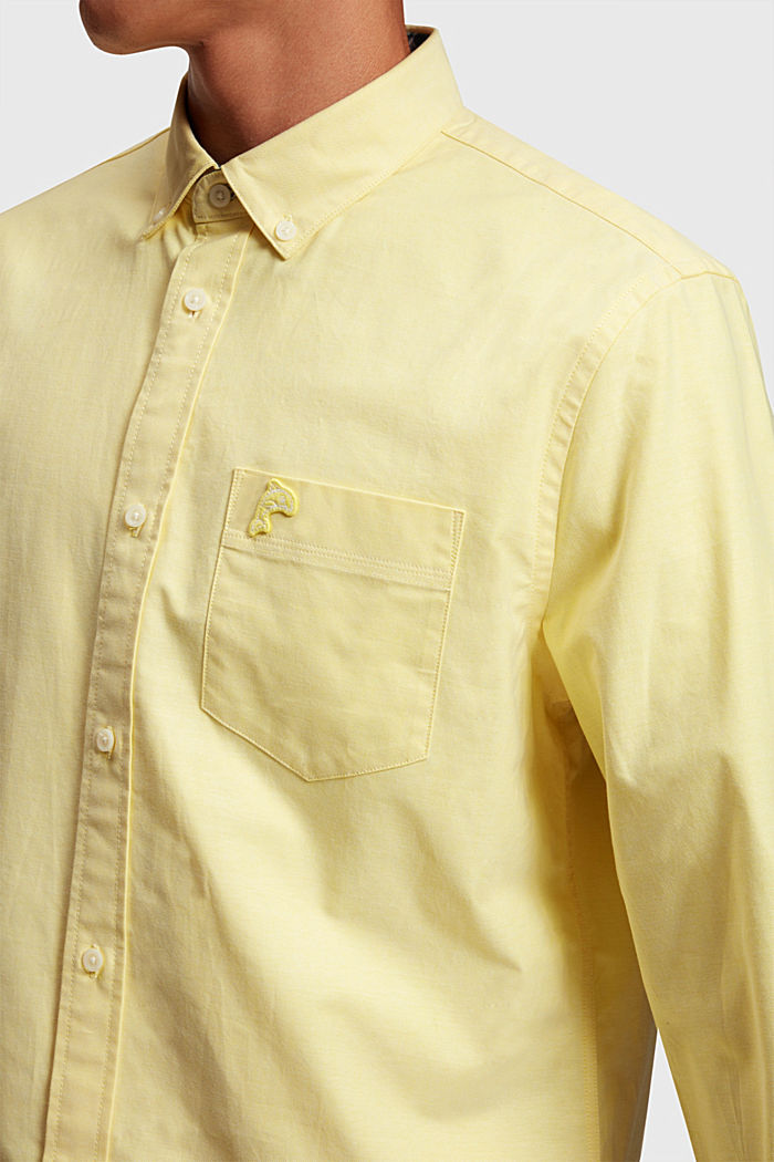 레귤러 핏 옥스포드 셔츠, SUNFLOWER YELLOW, detail-asia image number 2