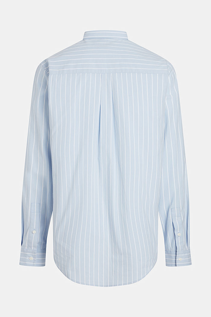 Relaxed fit striped poplin shirt, WHITE, detail-asia image number 4