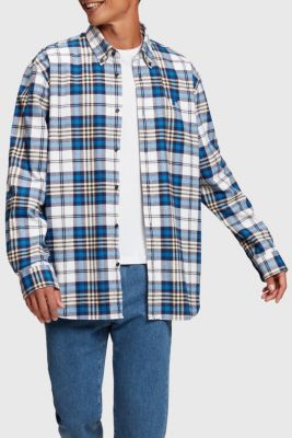 Plaid flannel shirt